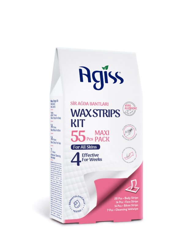 AGISS Wax Strips 55 Pieces (Full Body)