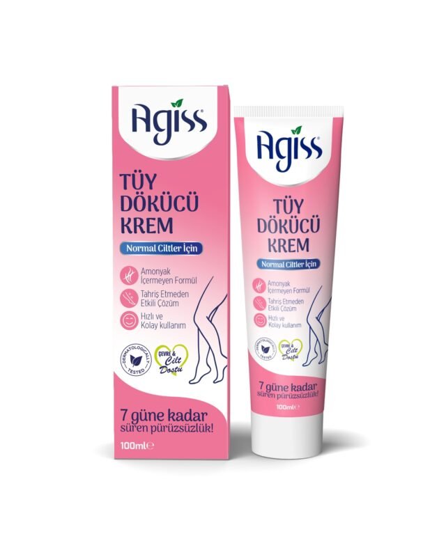 Agiss Depilatory Cream for Normal Skin Types Pink