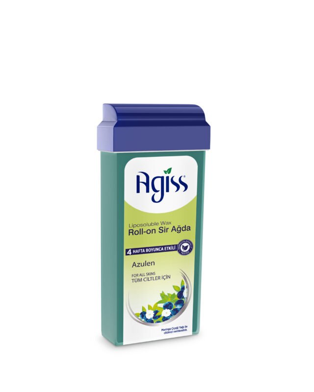 Agiss Depilatory Roll-On Wax Azulen For All Skins - Green