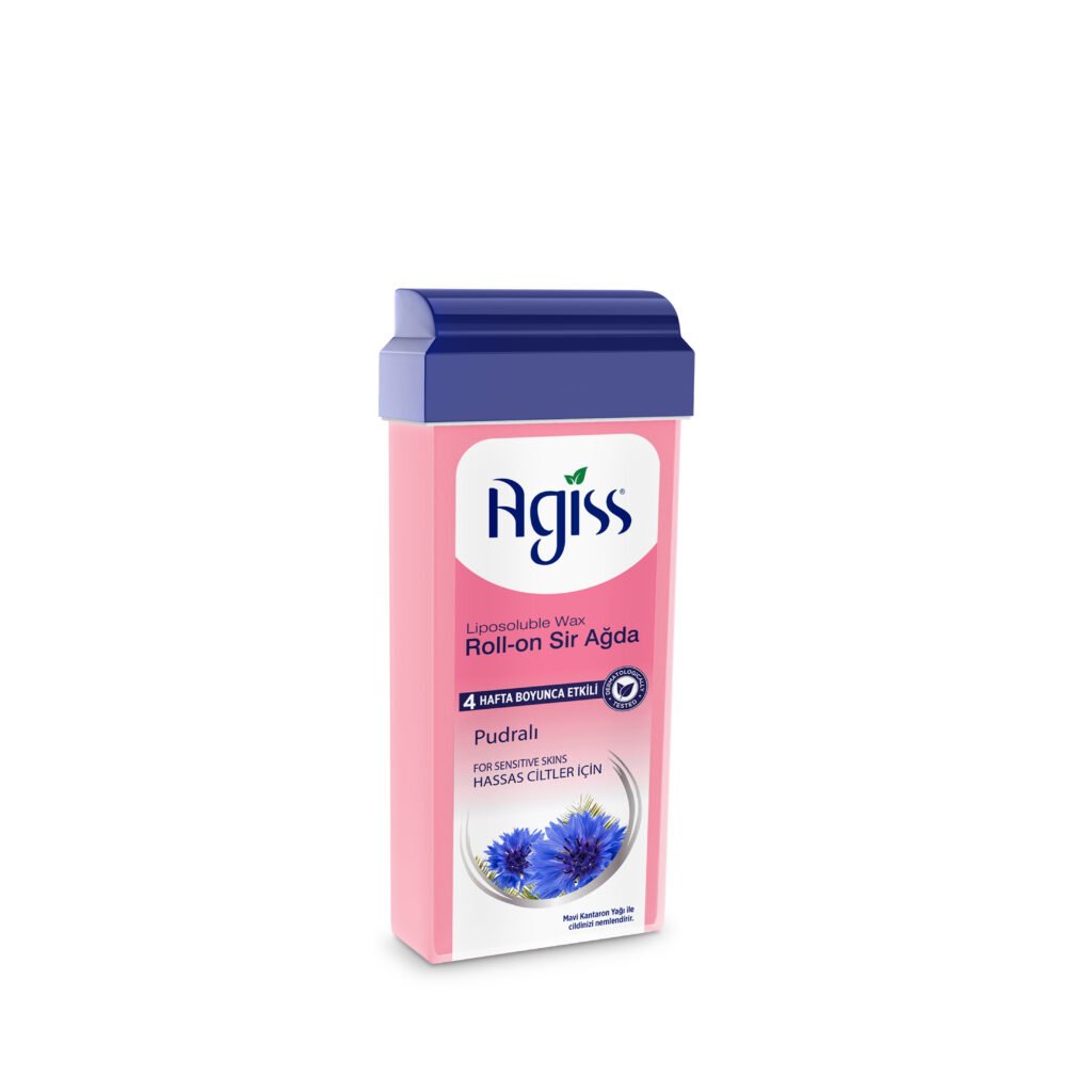 Agiss Depilatory Roll-On Wax For Sensitive Skins - Pink