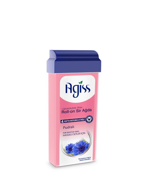 Agiss Depilatory Roll-On Wax For Sensitive Skins - Pink