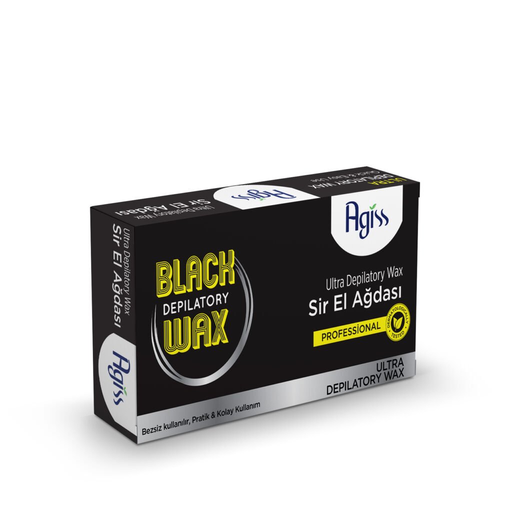 Agiss Depilatory Wax Carbon with Mineral Oil Black