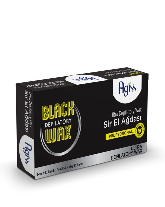 Agiss Depilatory Wax Carbon with Mineral Oil Black