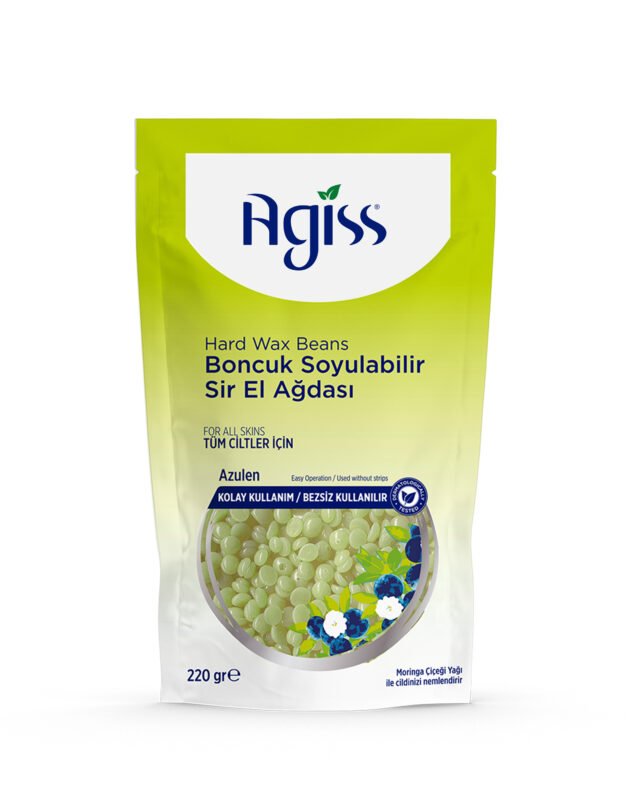 Agiss Hard Wax Beans for All skin types - Green (doypack)