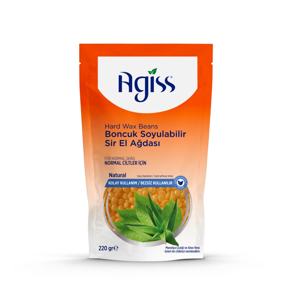 Agiss Hard Wax Beans for Normal Skin - Orange (doypack)
