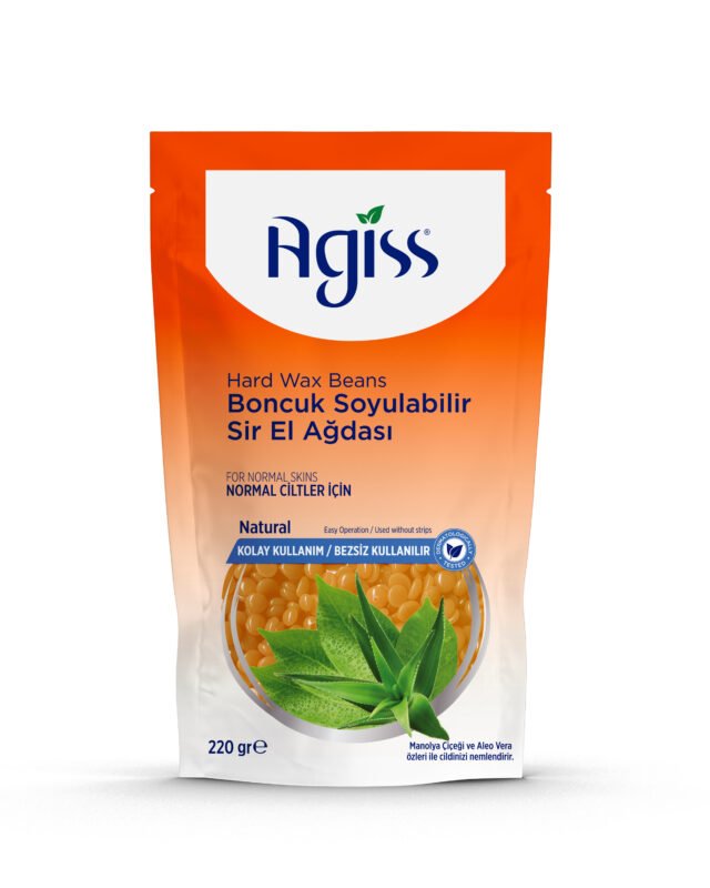 Agiss Hard Wax Beans for Normal Skin - Orange (doypack)