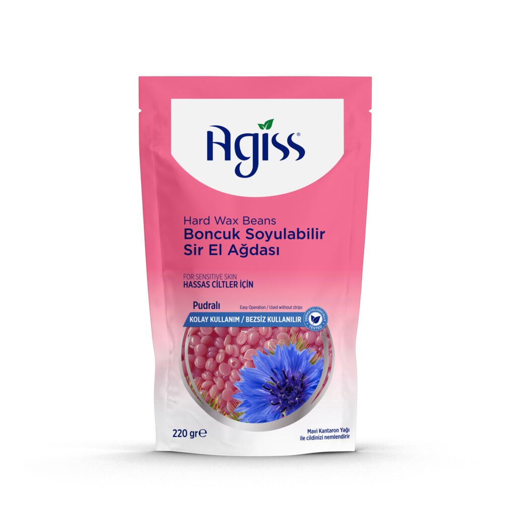 Agiss Hard Wax Beans for Sensitive Skin - Pink (doypack)