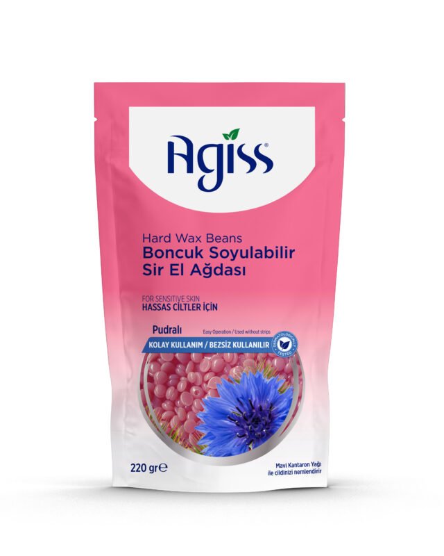 Agiss Hard Wax Beans for Sensitive Skin - Pink (doypack)