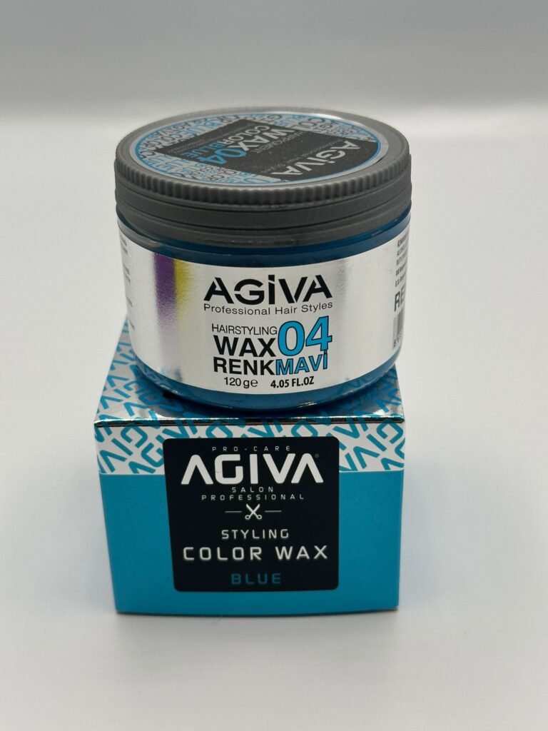 Agiva Hair Styling Color Wax Blue