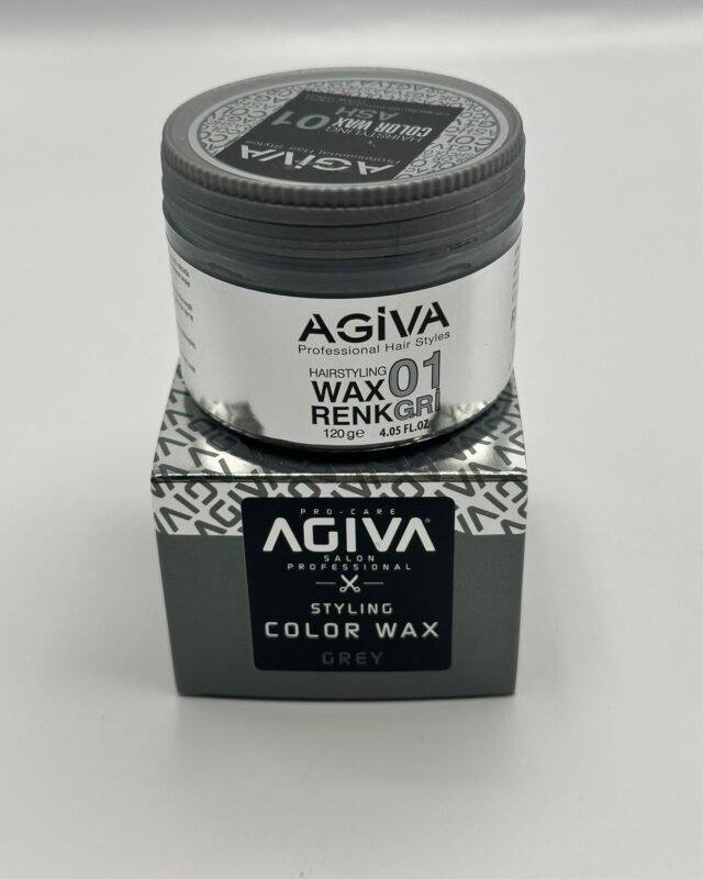 Agiva Hair Styling Color Wax Grey