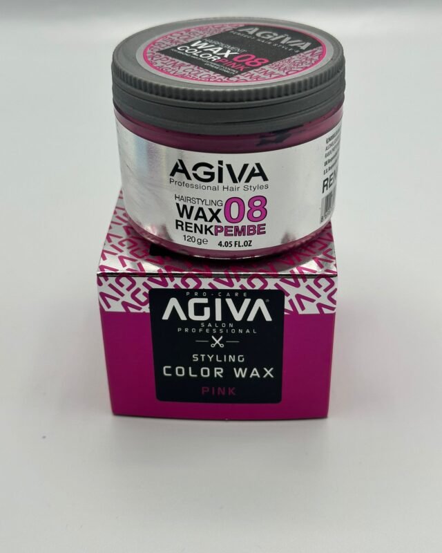 Agiva Hair Styling Color Wax Pink