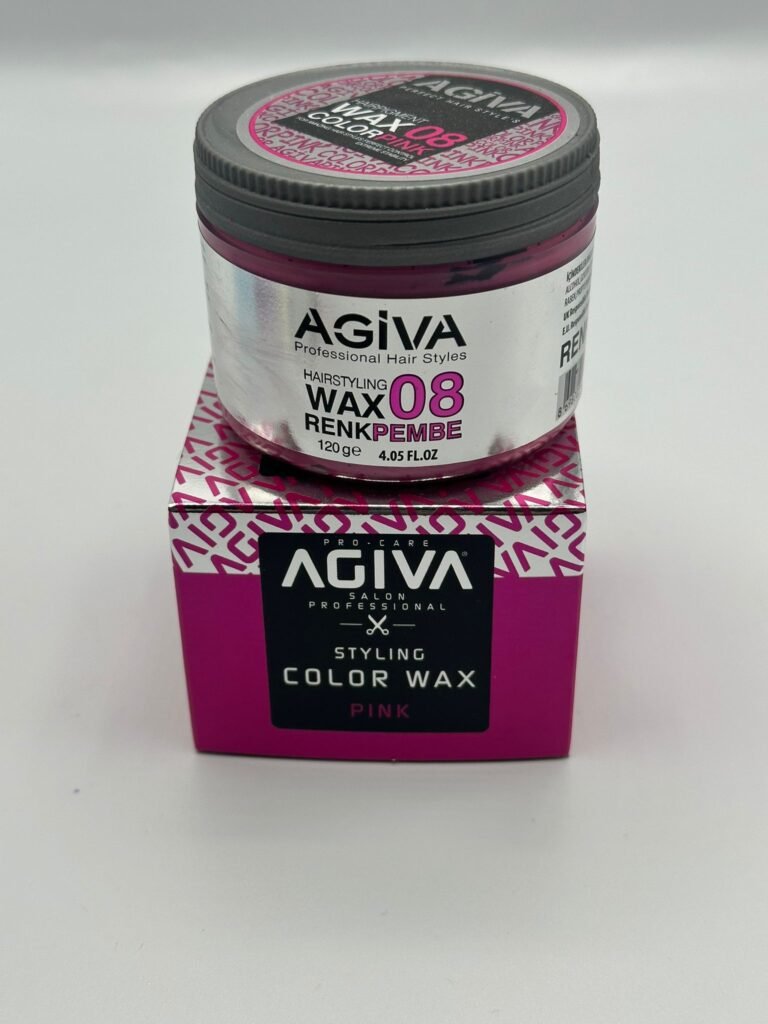 Agiva Hair Styling Color Wax Pink