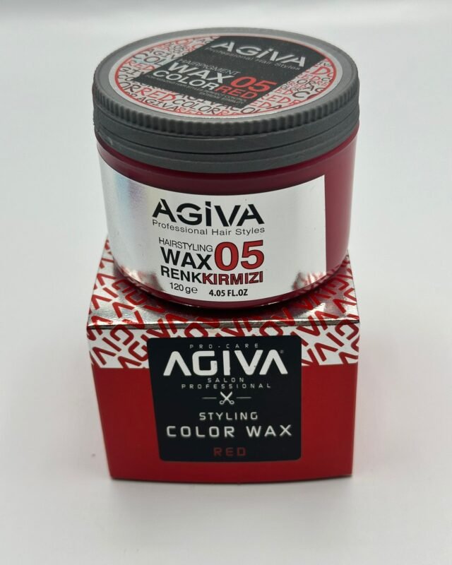 Agiva Hair Styling Color Wax Red