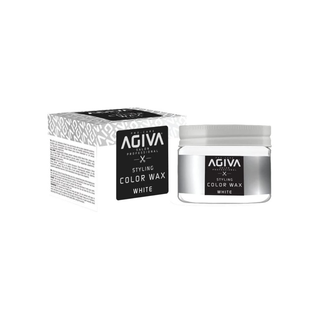 Agiva Hair Styling Color Wax White