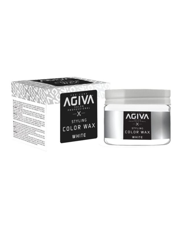 Agiva Hair Styling Color Wax White