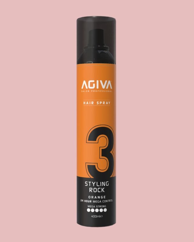 Agiva Hair Styling Spray Mega Strong Orange - Rock