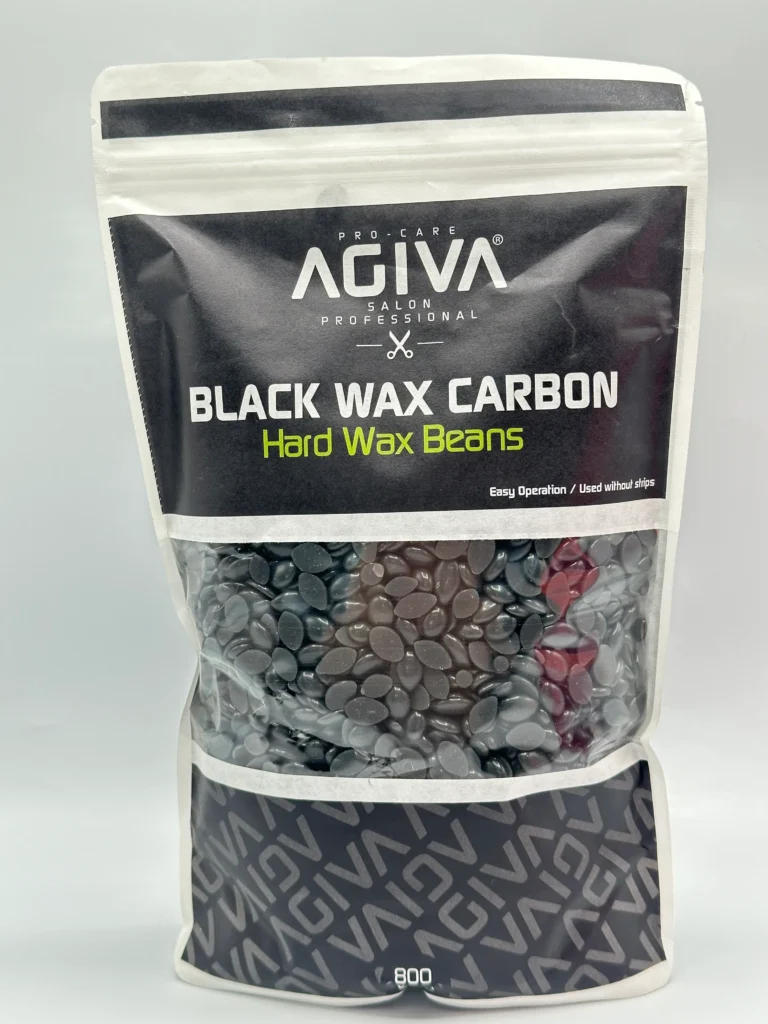 Agiva Hard Wax Beans Carbon with black (doypack)