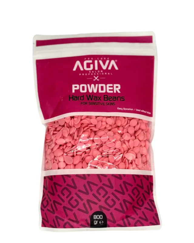 Agiva Hard Wax Beans with Powder Pink (doypack)