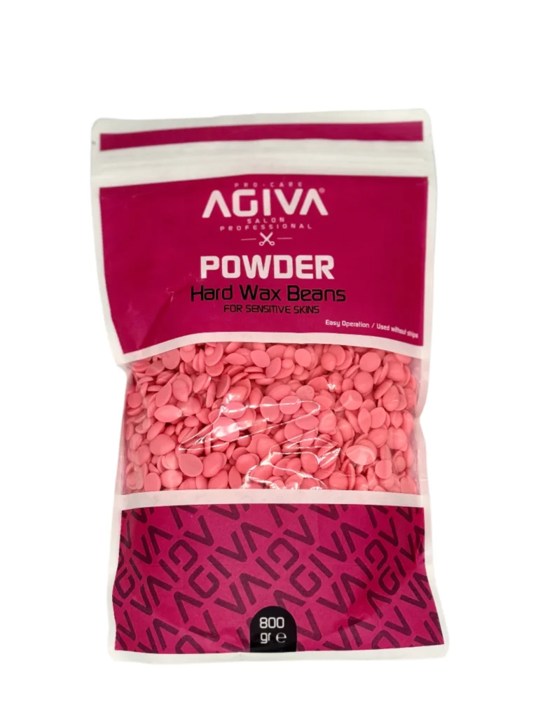 Agiva Hard Wax Beans with Powder Pink (doypack)
