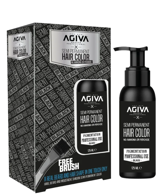 Agiva Semi- Permanent Black Color