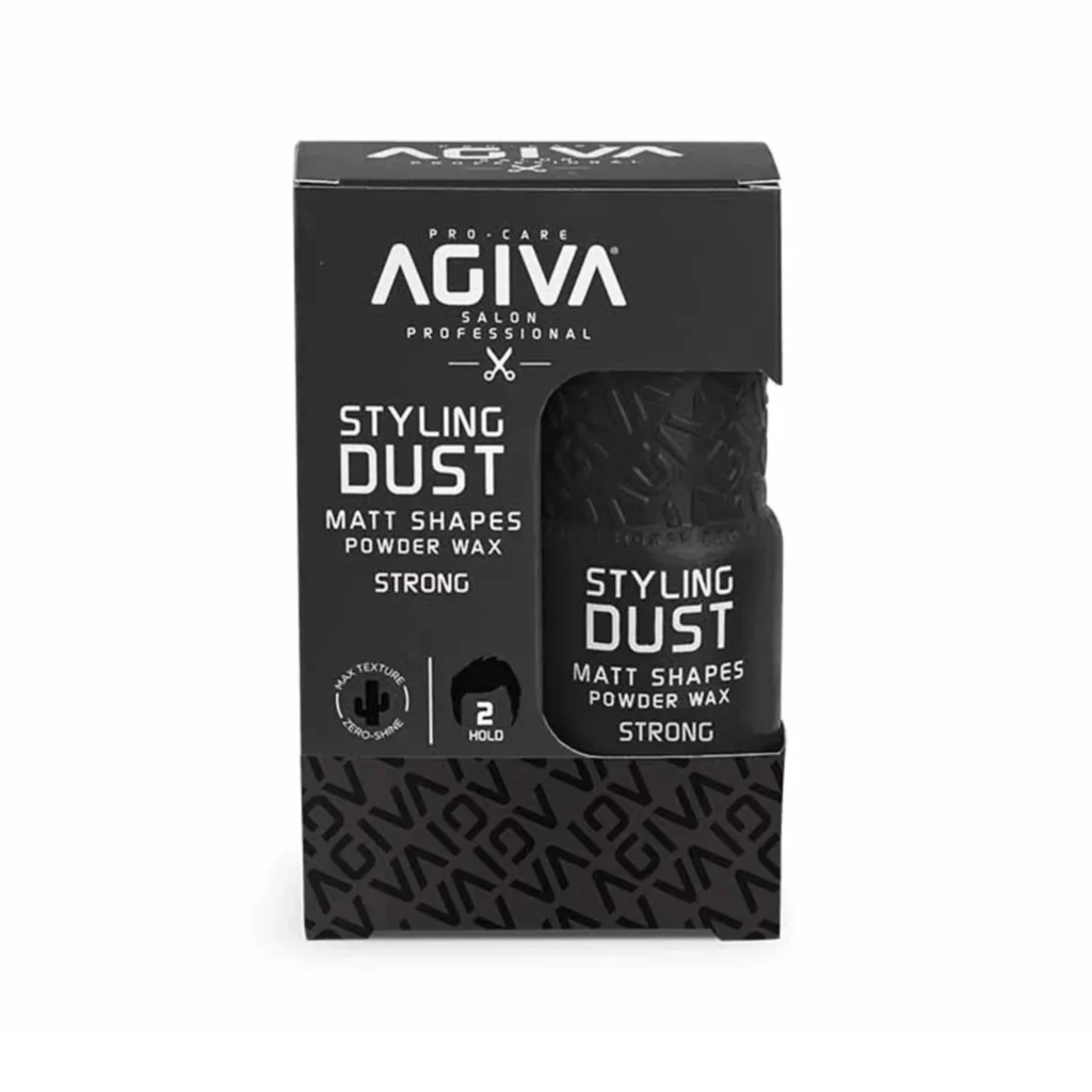 Agiva Styling Hair Powder Wax Strong - Black