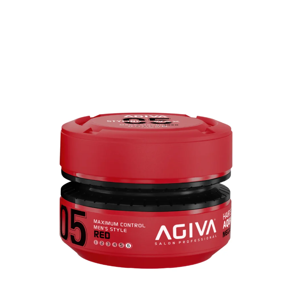 Agiva Styling Hair Wax Aqua Mega Strong - Red