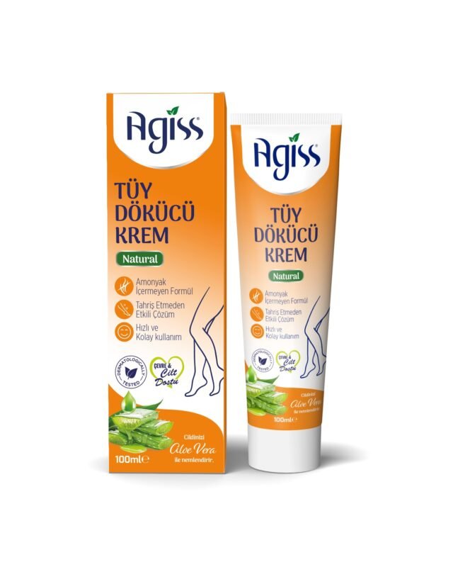Agiss Depilatory Cream for Normal Skin Types Orange