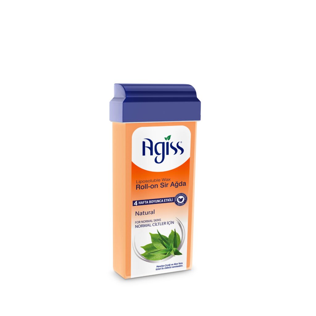 Agiss Depilatory Roll-On Wax Natural For Normal Skins - Orange