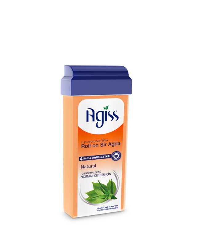 Agiss Depilatory Roll-On Wax Natural For Normal Skins - Orange