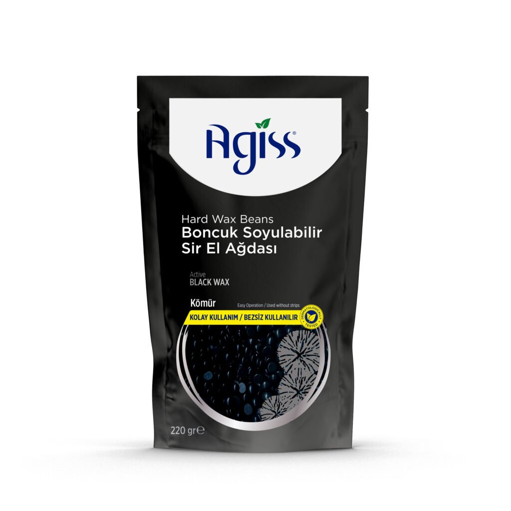 Agiss Hard Wax Beans Carbon - Black (doypack)