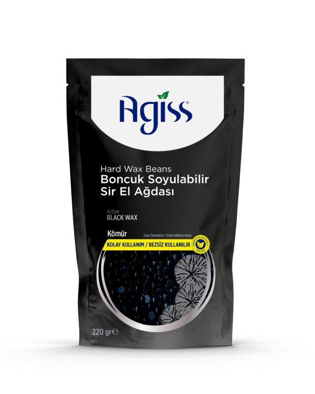 Agiss Hard Wax Beans Carbon - Black (doypack)