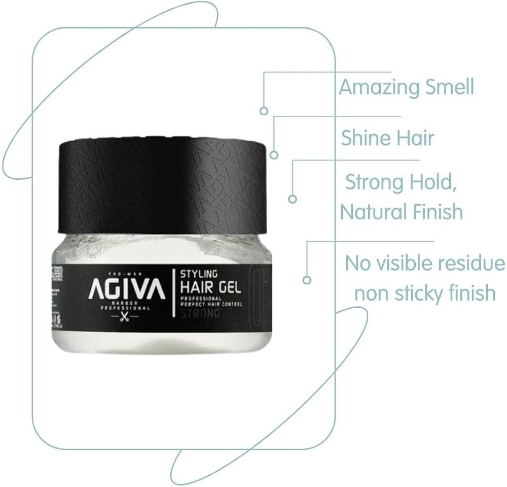 Agiva Styling Hair Gel Strong - Transparent