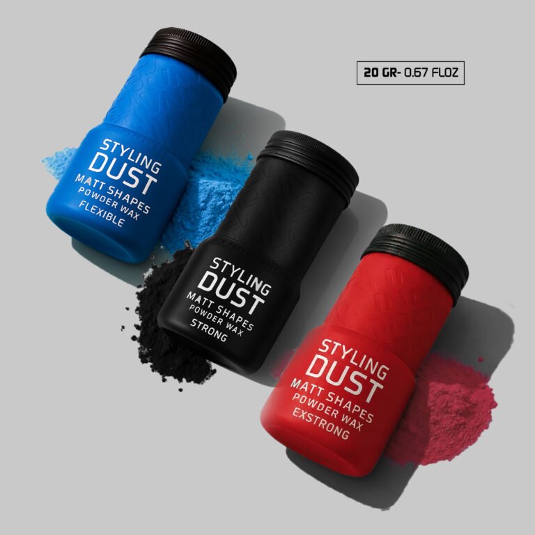 AGIVA Styling Dust Powder Wax collection in Flexible, Strong and Exstrong hold