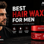 Best Hair Wax for Men featuring AGIVA Styling Hair Wax Aqua Strong RED for professional men's hairstyling.